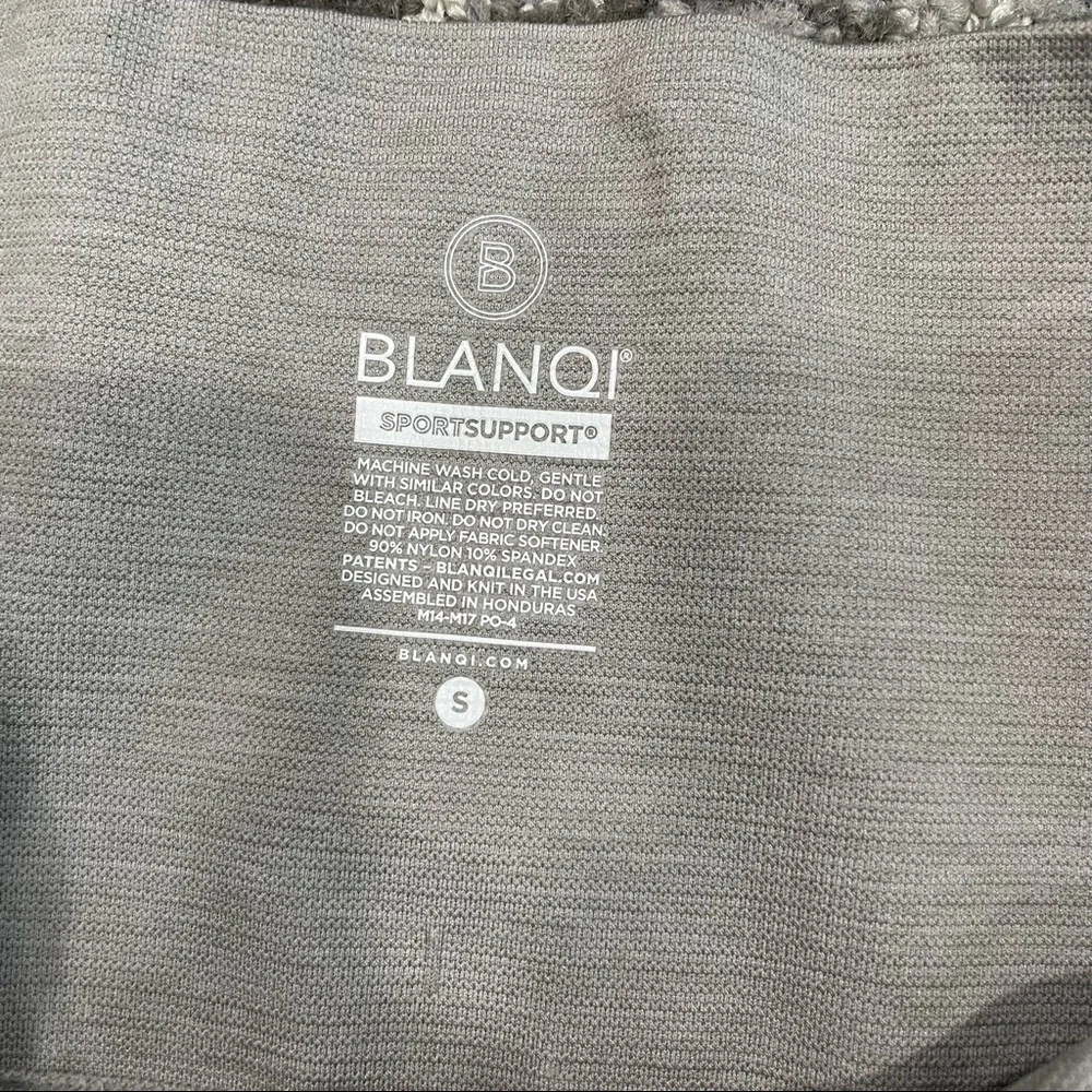 BLANQI Grey Sport Support Maternity Athletic Contour Leggings Sz Small - Picture 12 of 13